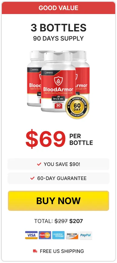 Buy BloodArmor 3 Bottle